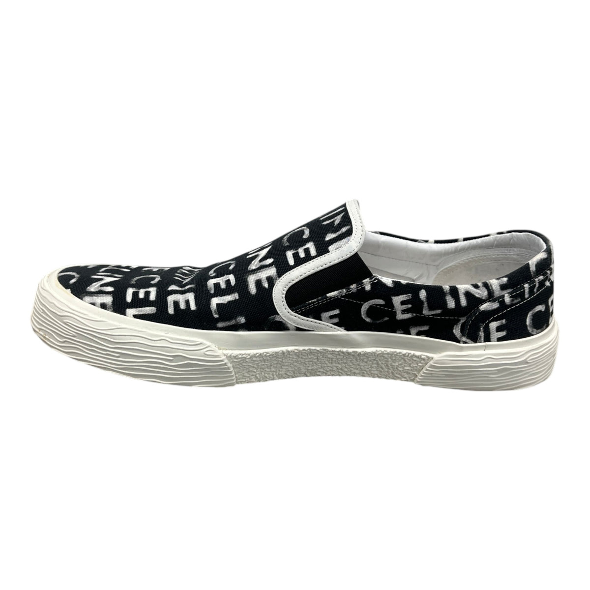Men's Elliot Logo Slip On Loafers Black Size UK 9 / EU 43 - Photo 3