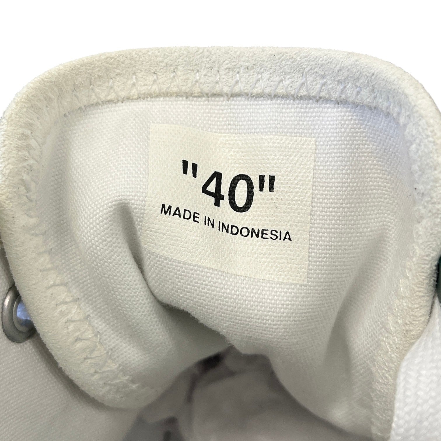 Men's Vulcanised High Trainers White Size EU 40 / UK 6 - Photo 10