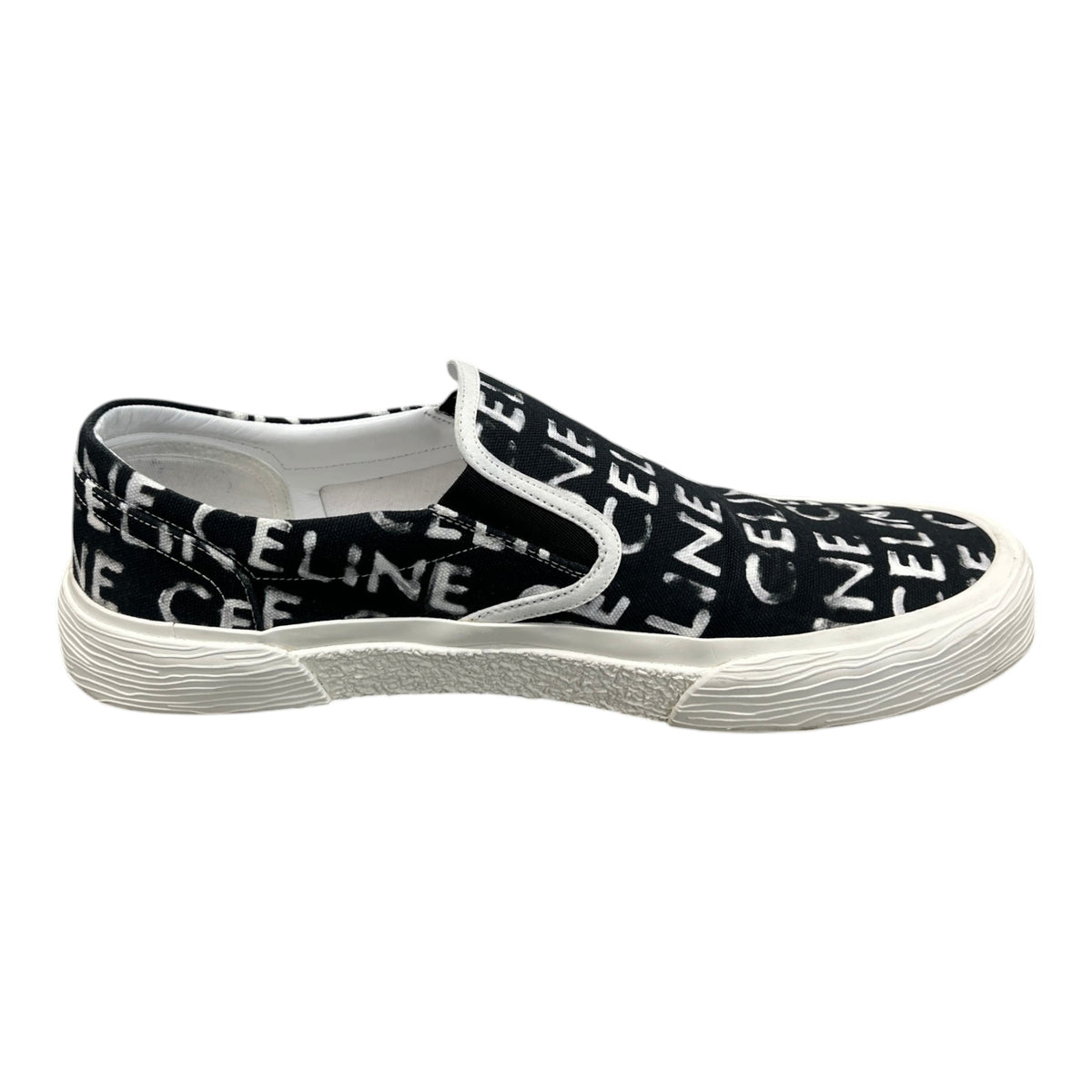 Men's Elliot Logo Slip On Loafers Black Size UK 9 / EU 43 - Photo 4