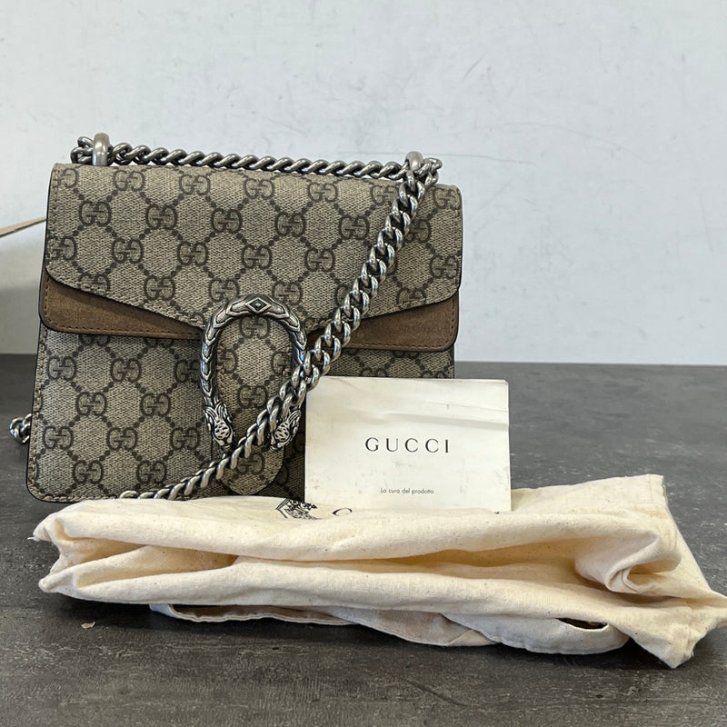 Women's Dionysus Gg Supreme Bag Beige
