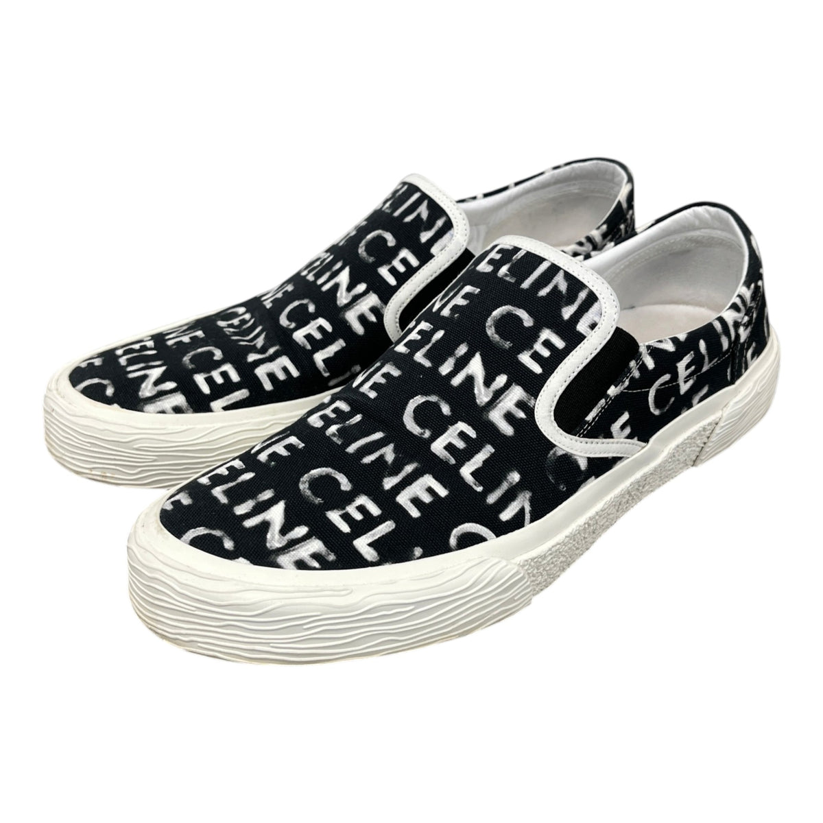 Men's Elliot Logo Slip On Loafers Black Size UK 9 / EU 43 - Photo 8