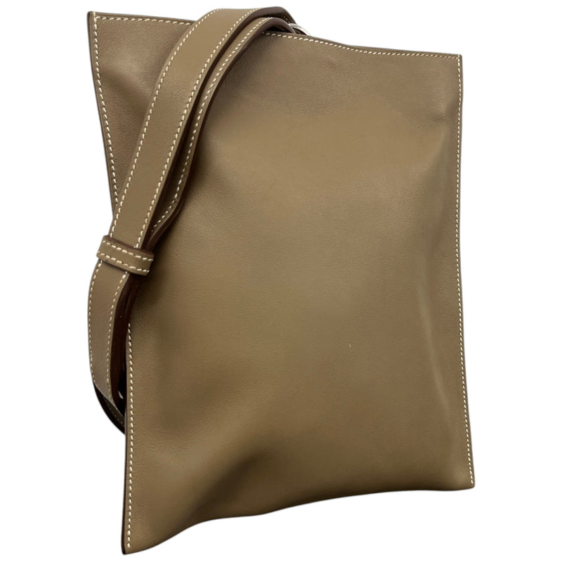Men's Portefeuille Pochenplus Messenger Bag Brown