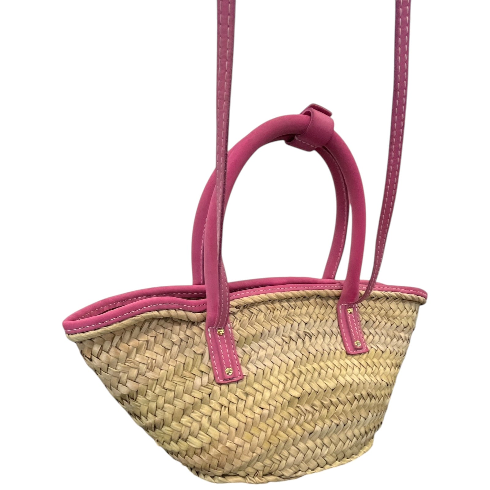 Women's Le Petit Panier Soli Handbag Pink - Photo 9