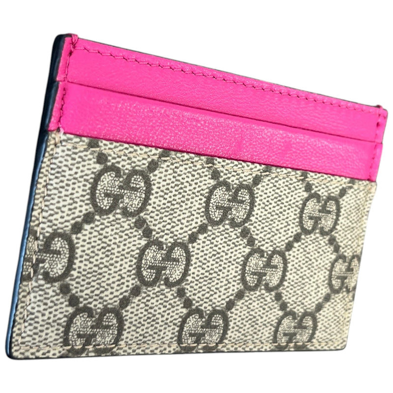 Women's Gg Supreme Card Holder Beige