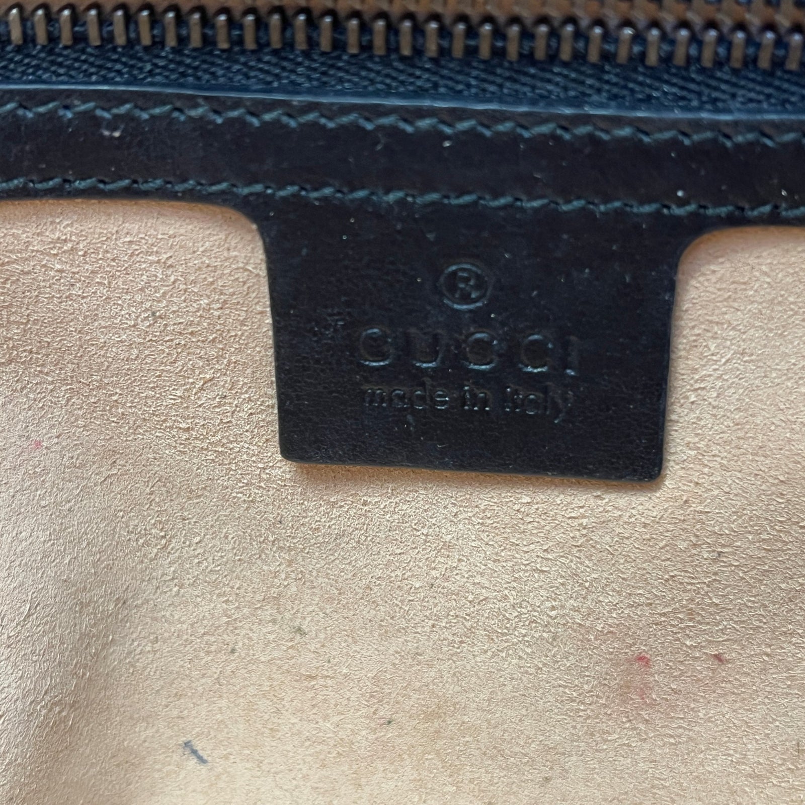 Women's GG Marmont Top Handle Bag Black - Photo 9