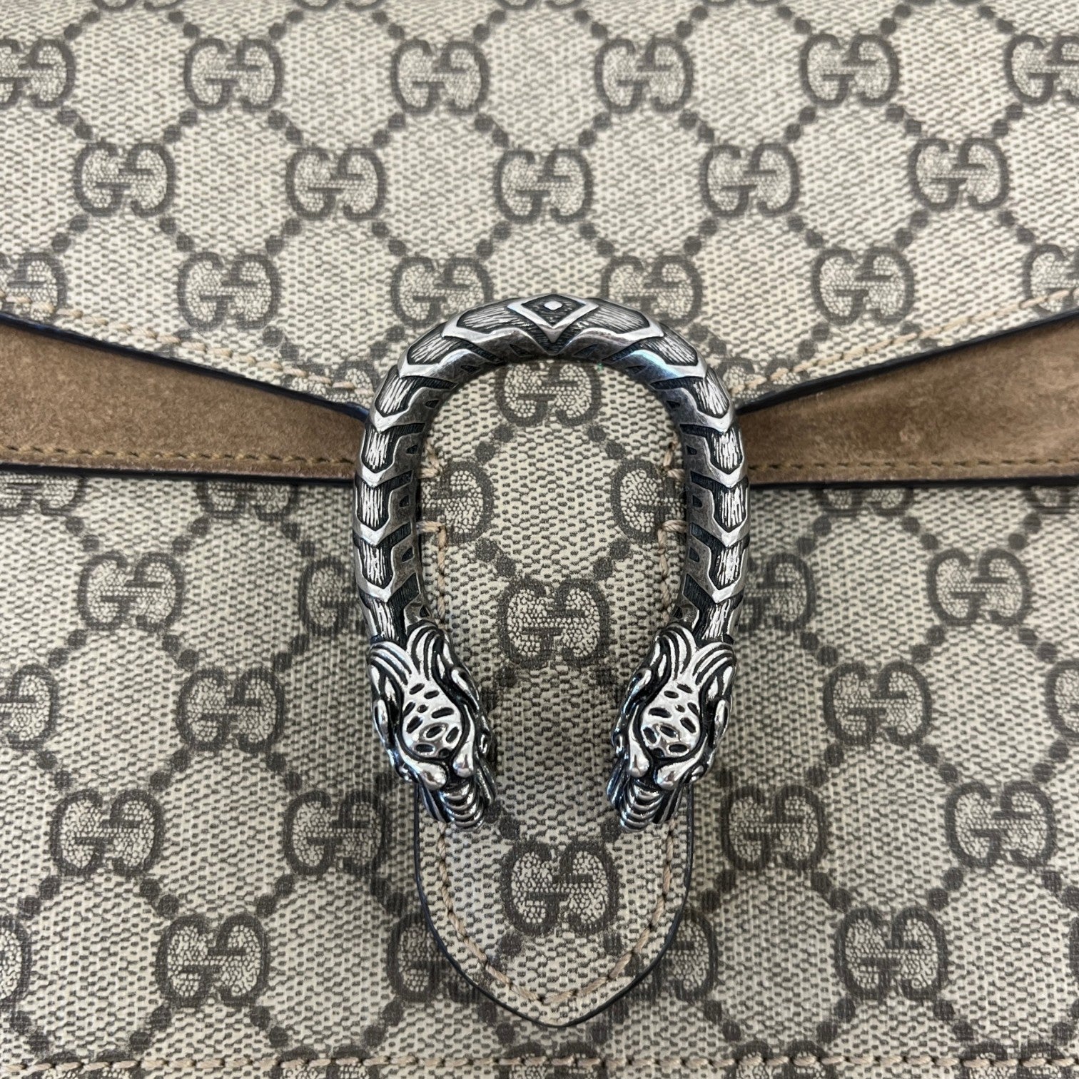 Women's Dionysus Gg Supreme Bag Beige - Photo 11