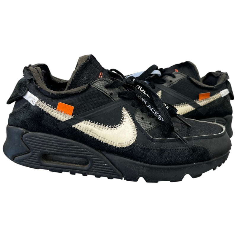 Men's X Nike Air Max 90 Low Trainers Black Size UK 6 / EU 40