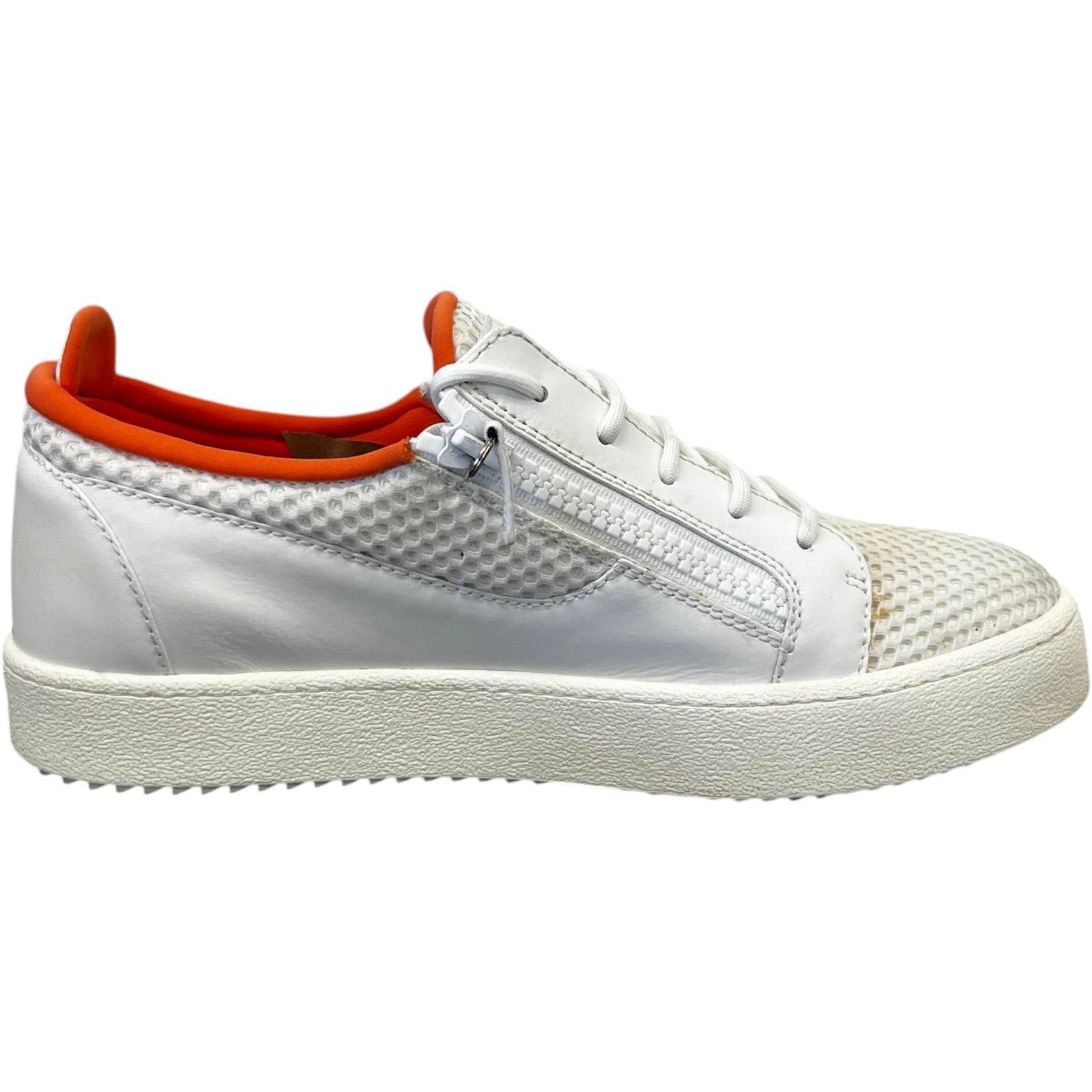 Men's Gail Low Trainers White Size EU 44 / UK 10 - Photo 4
