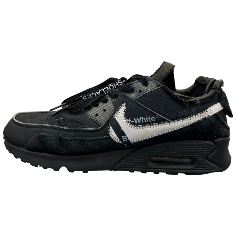 Men's X Nike Air Max 90 Low Trainers Black Size UK 6 / EU 40