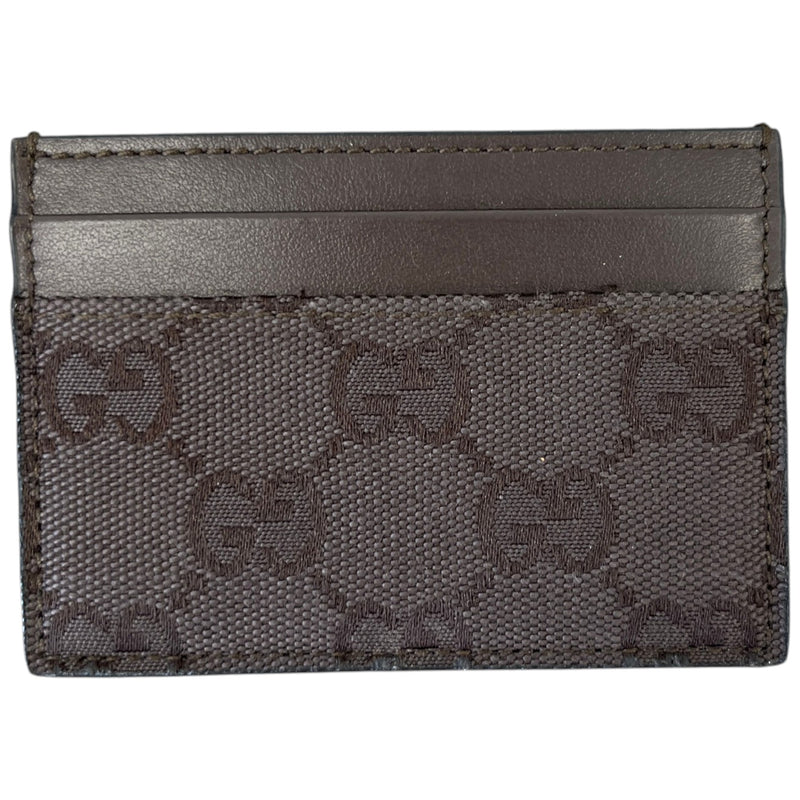 Men's Gg Supreme Card Holder Black