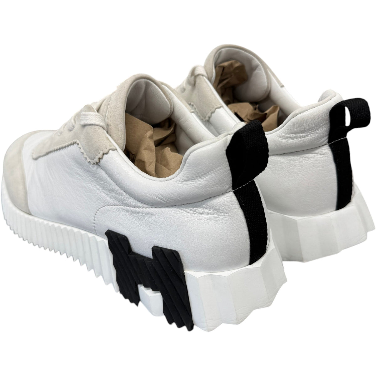 Men's Bouncing Low Trainers White Size UK 5 / EU 39 - Photo 8