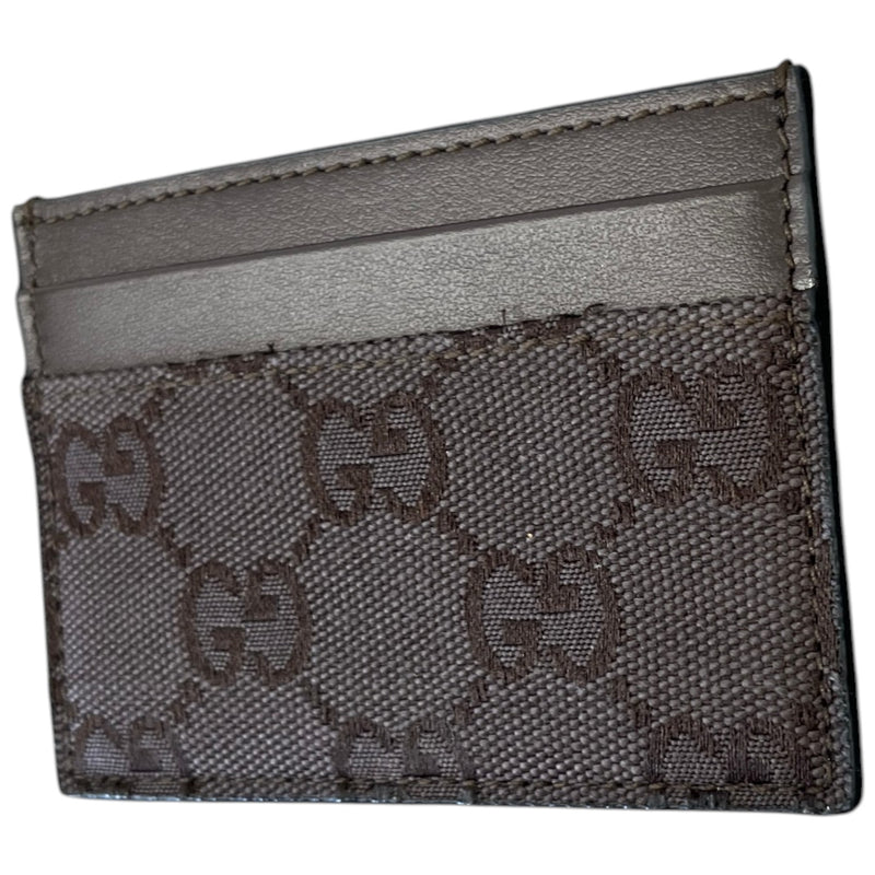 Men's Gg Supreme Card Holder Black