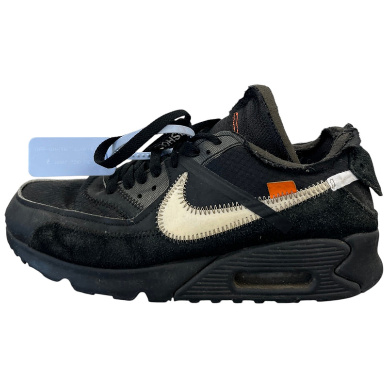 Men's X Nike Air Max 90 Low Trainers Black Size UK 6 / EU 40