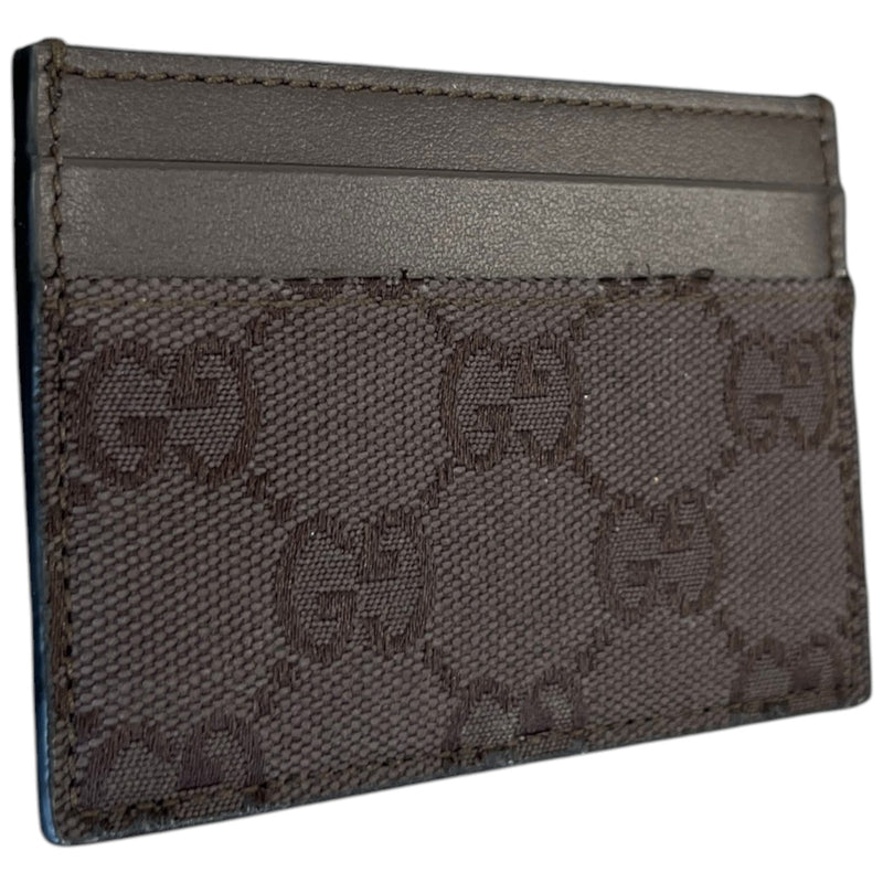 Men's Gg Supreme Card Holder Black