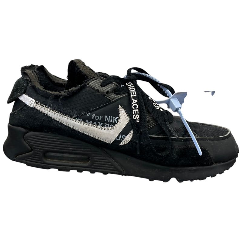 Men's X Nike Air Max 90 Low Trainers Black Size UK 6 / EU 40