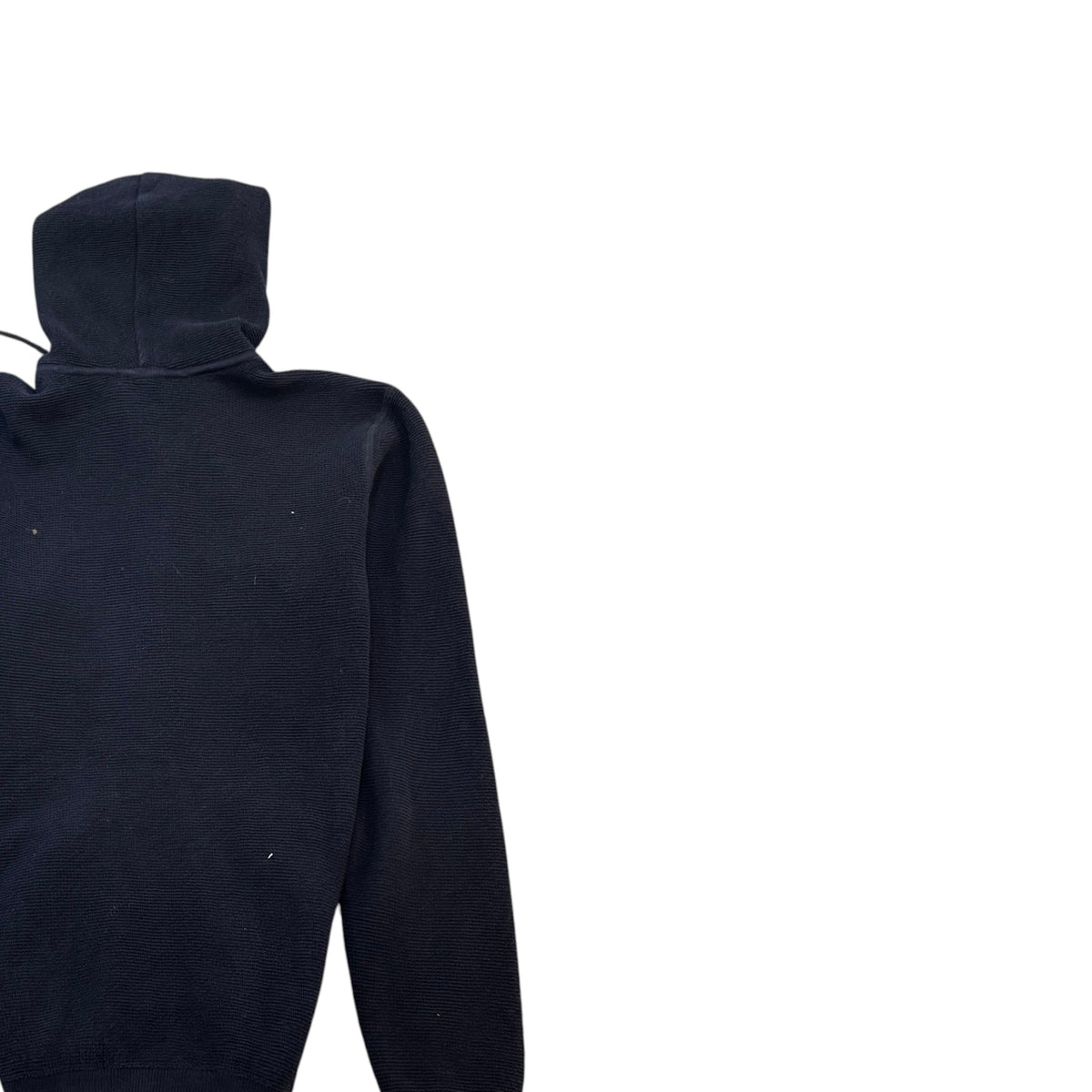 Men's Maglia Knit Hoodie Navy Size L - Photo 4