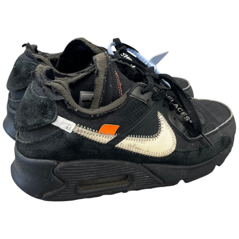 Men's X Nike Air Max 90 Low Trainers Black Size UK 6 / EU 40