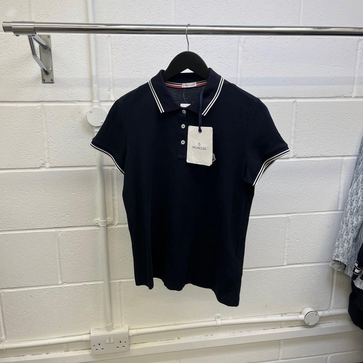 Men's Maglia Polo Shirt Navy Size L - Photo 7