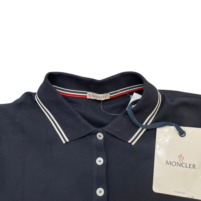Men's Maglia Polo Shirt Navy Size L