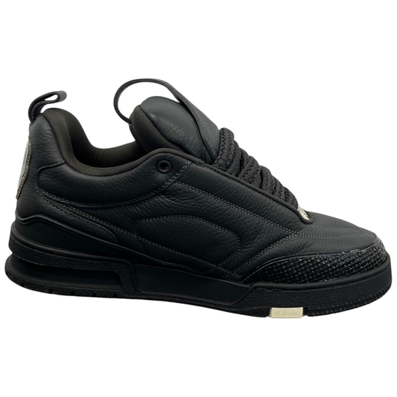 Men's Lv Skate Low Trainers Black Size EU 41.5 / UK 7.5 - Photo 4