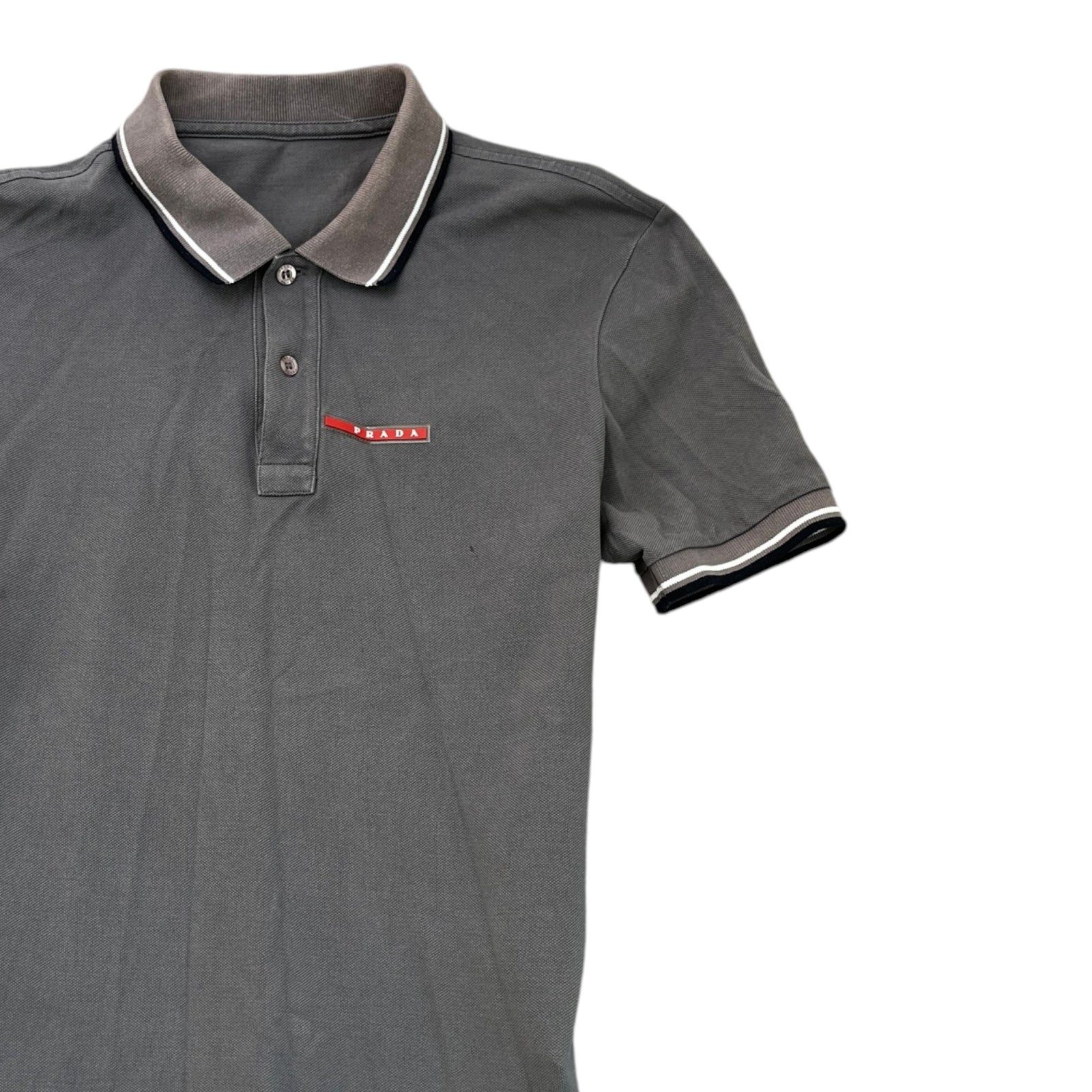 Men's Linea Rossa Polo Shirt Grey Size M - Photo 3
