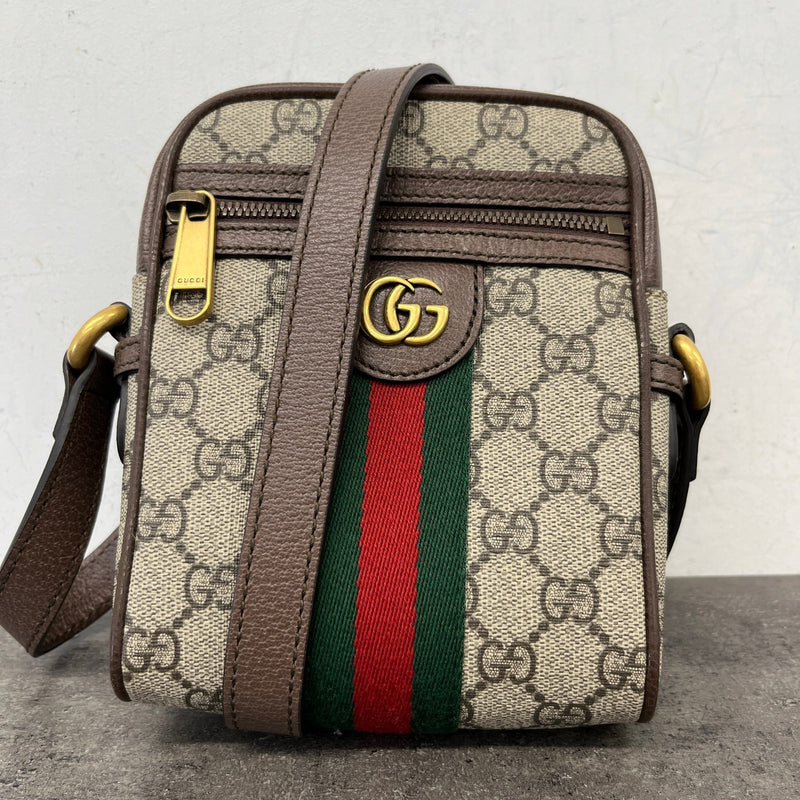 Women's Ophidia Crossbody Bag Brown
