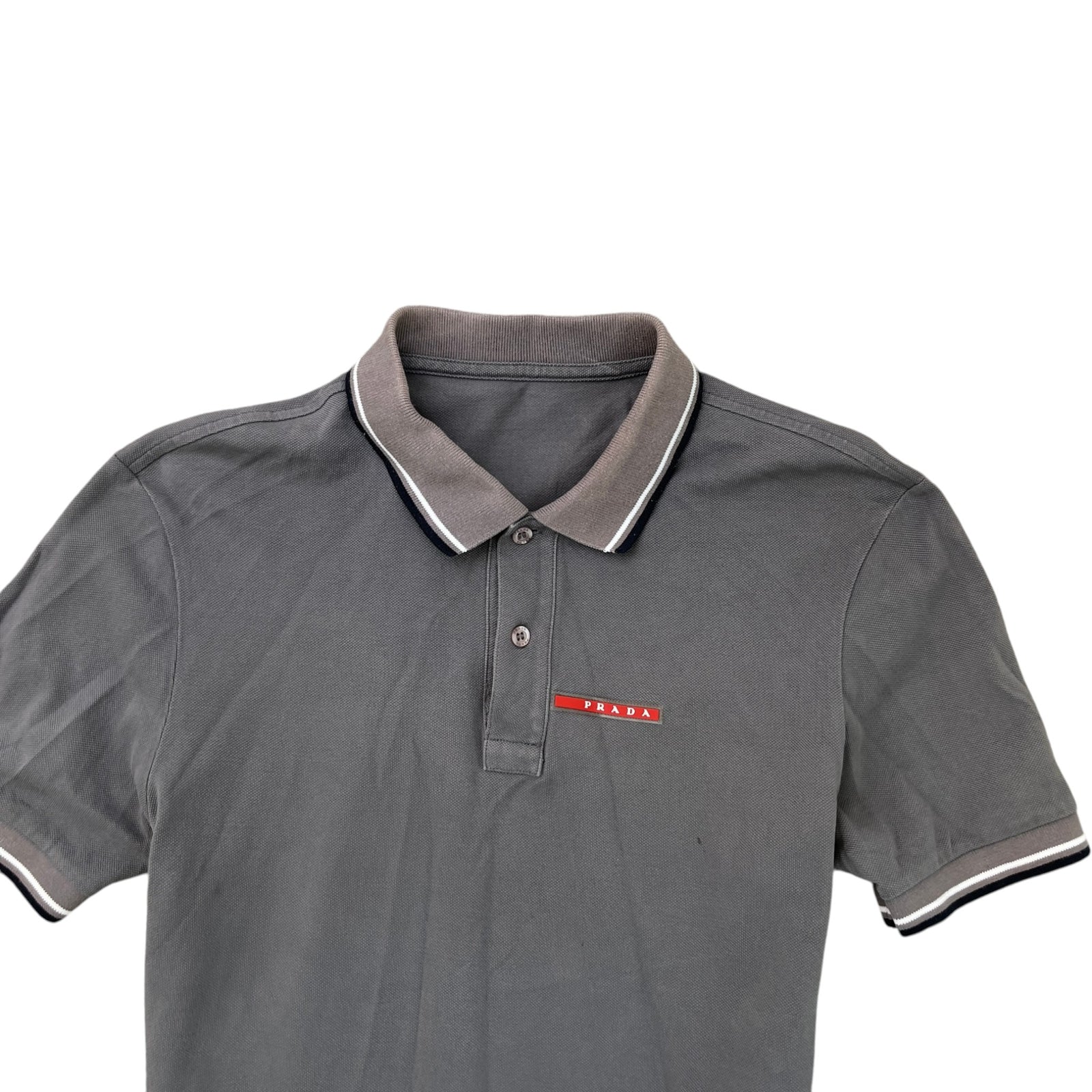 Men's Linea Rossa Polo Shirt Grey Size M - Photo 5
