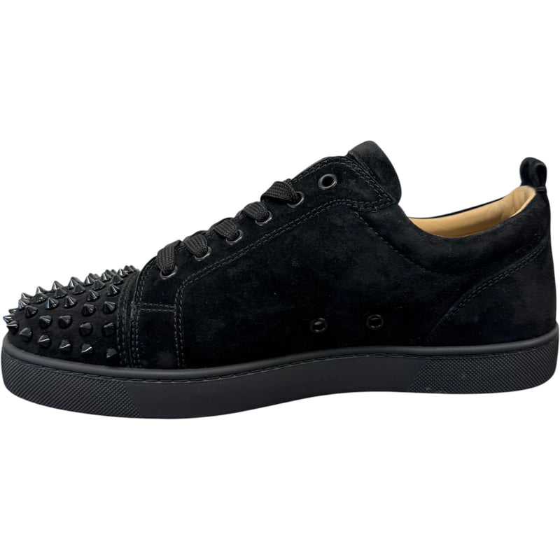 Men's Louis Junior Spikes Flat Low Trainers Black Size UK 8 / EU 42