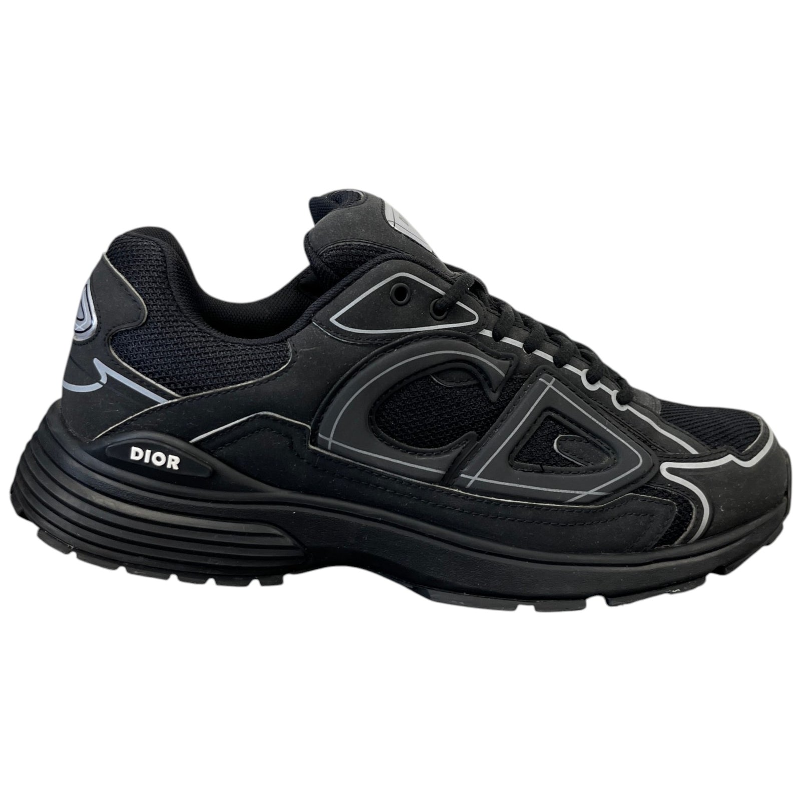 Men's B30 Low Trainers Black Size EU 41.5 / UK 7.5 - Photo 1