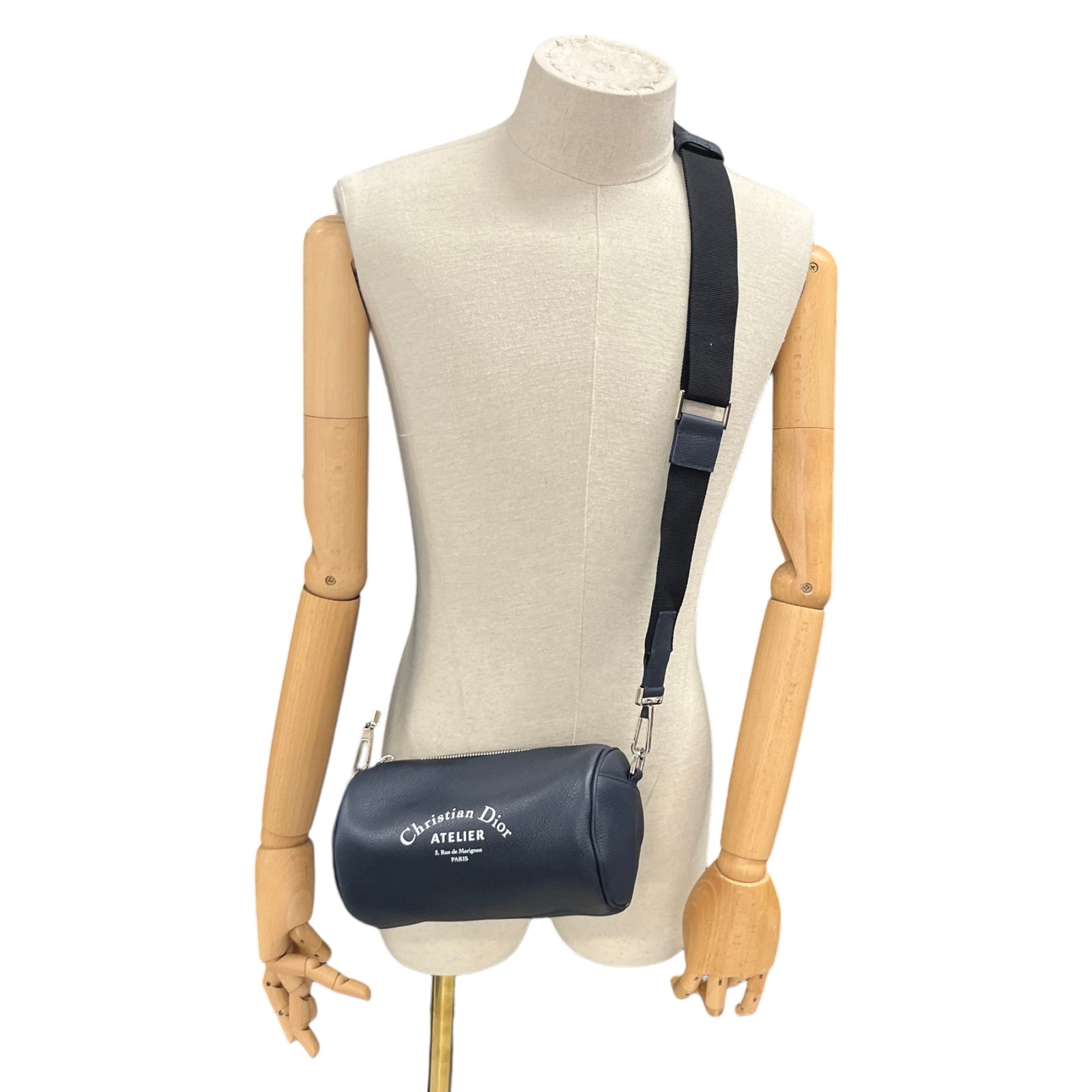 Men's Atelier Roller Messenger Bag Navy - Photo 2