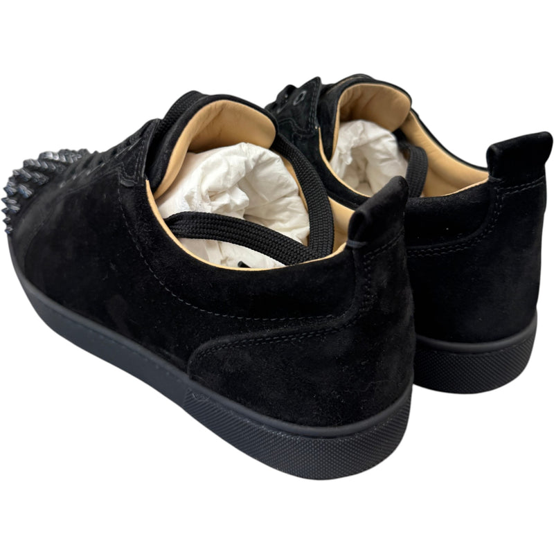 Men's Louis Junior Spikes Flat Low Trainers Black Size UK 8 / EU 42