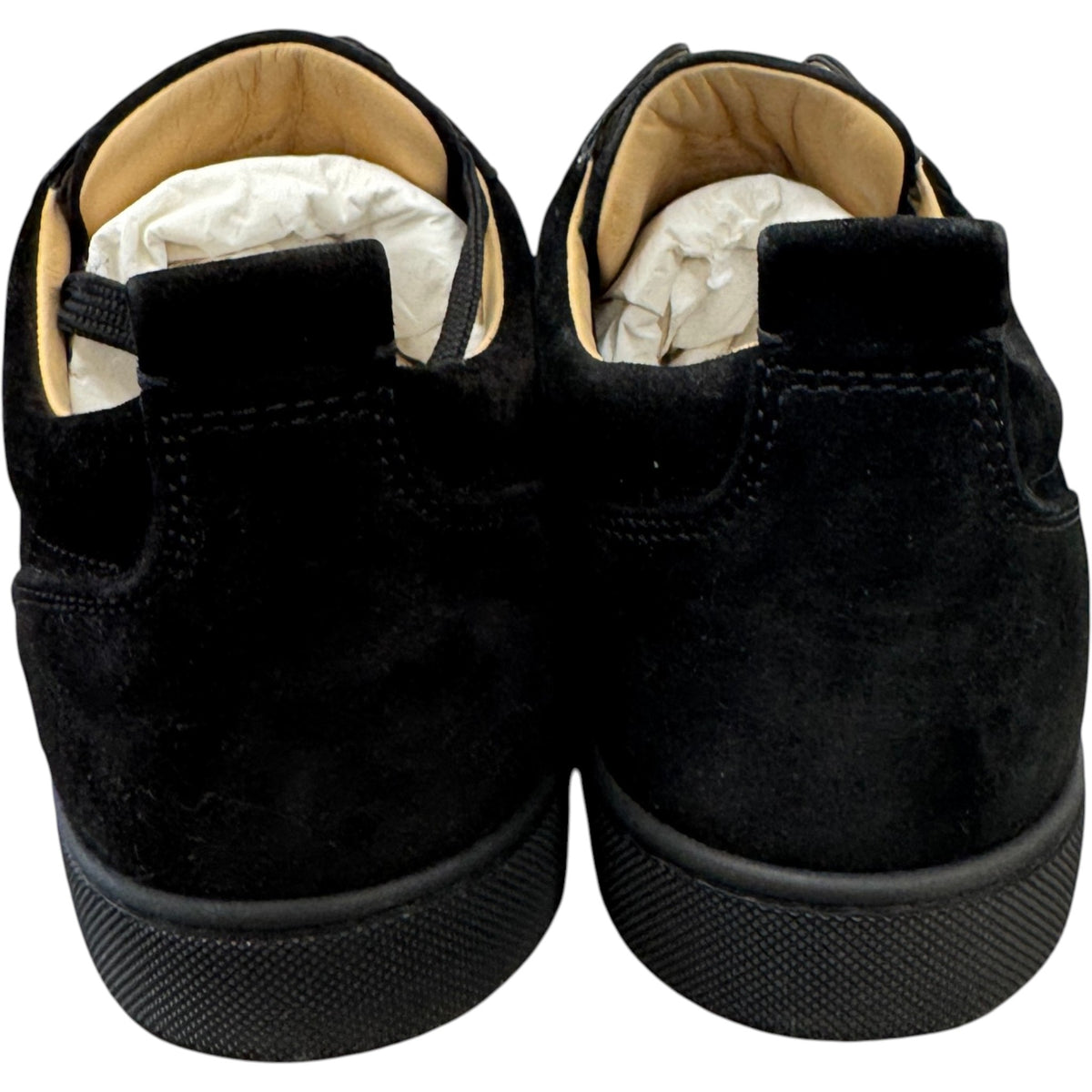 Men's Louis Junior Spikes Flat Low Trainers Black Size UK 8 / EU 42 - Photo 9
