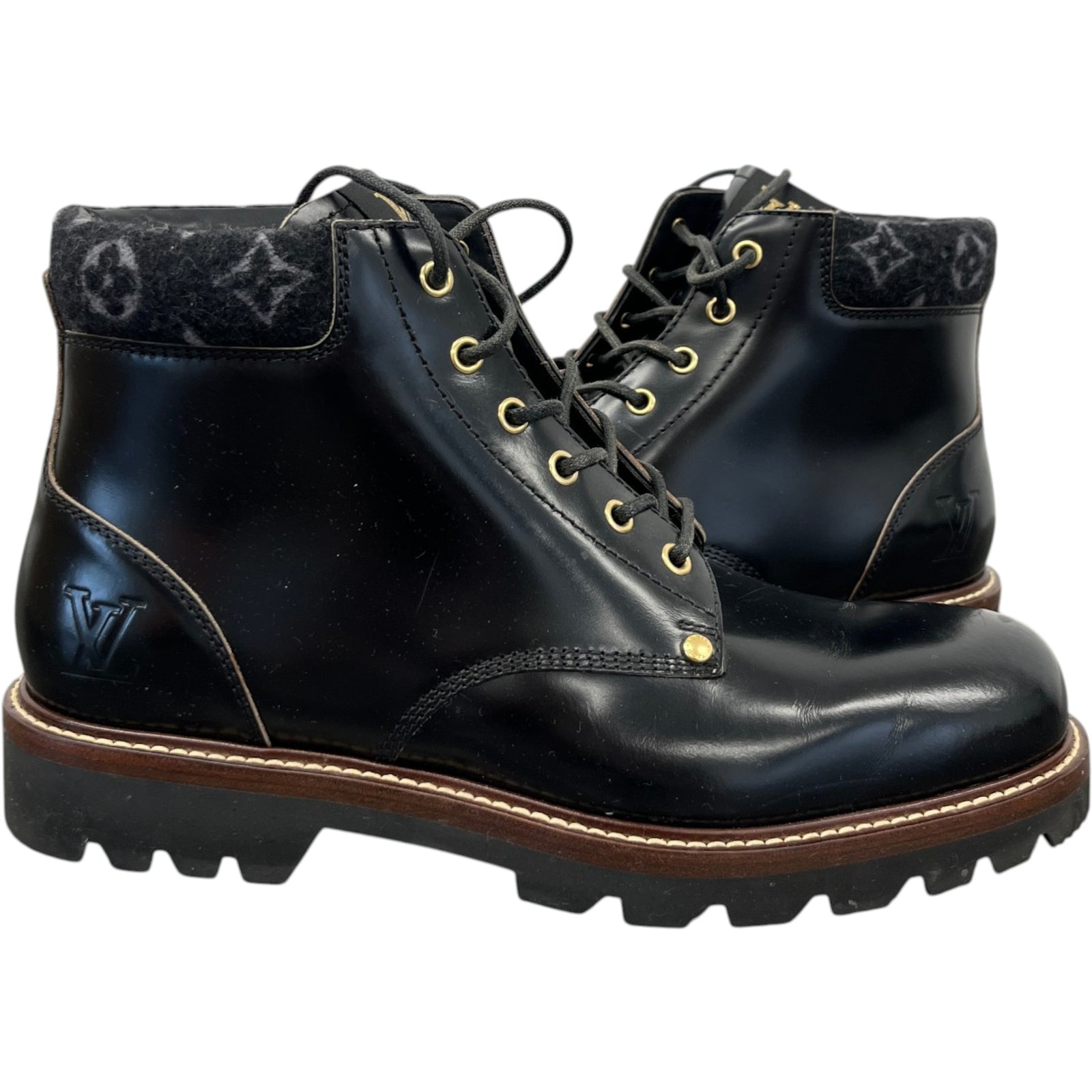 Men's Boots Boots Black Size EU 42 / UK 8 - Photo 3