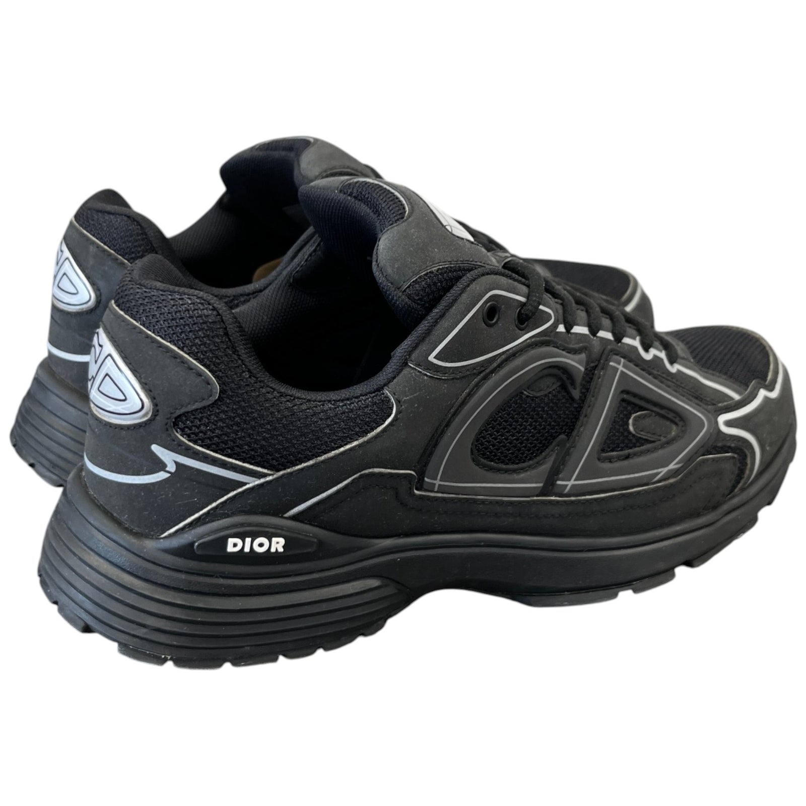 Men's B30 Low Trainers Black Size EU 41.5 / UK 7.5 - Photo 8
