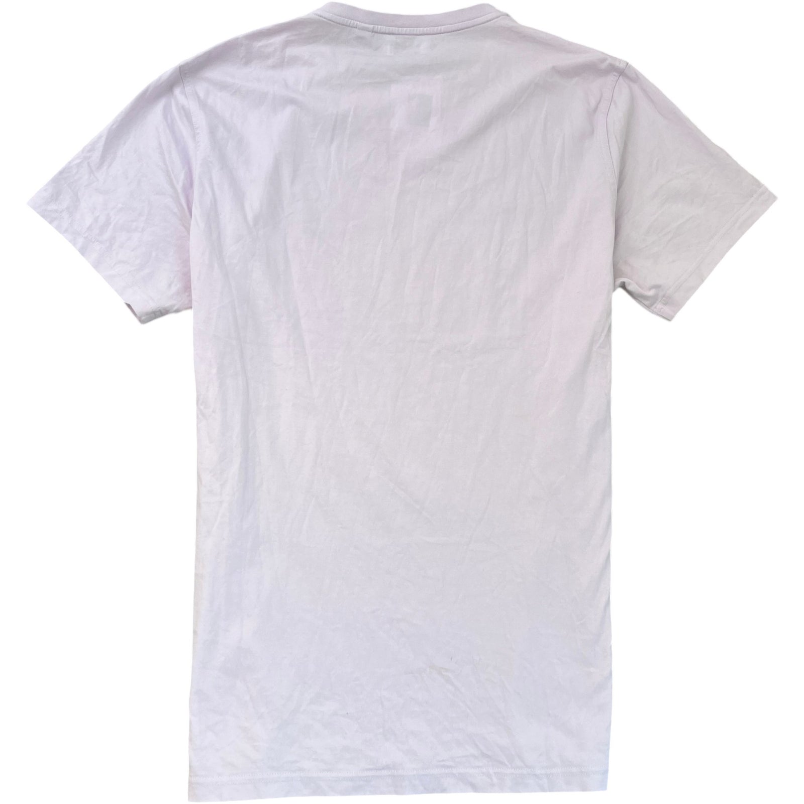 Men's Embroidered Logo T-Shirt Purple Size L - Photo 2