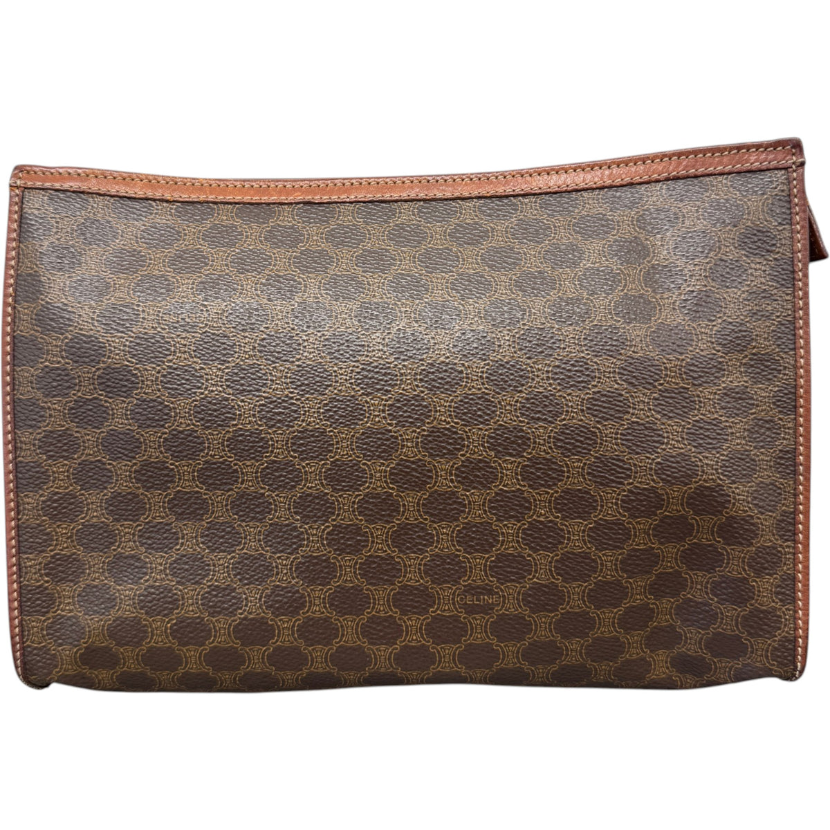 Women's Macadam Canvas Clutch Brown - Photo 1