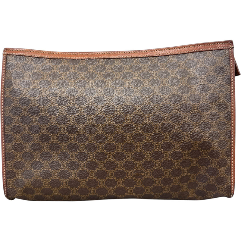 Women's Macadam Canvas Clutch Brown