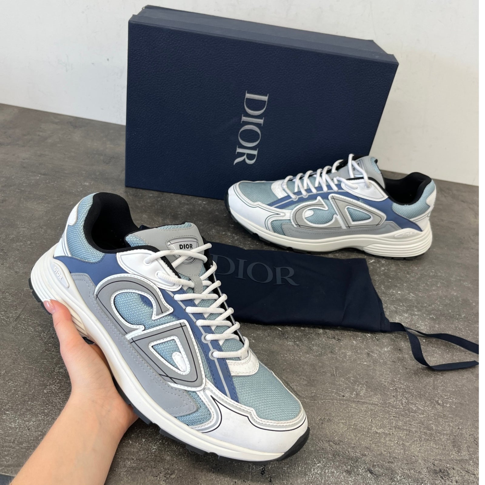 Men's B30 Low Trainers White Size EU 46 / UK 12 - Photo 12
