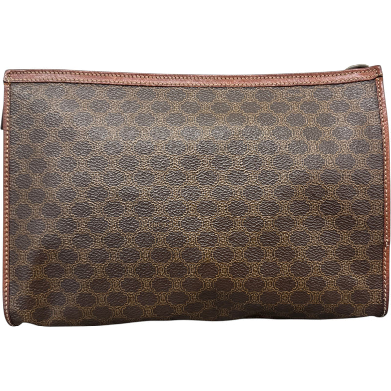 Women's Macadam Canvas Clutch Brown