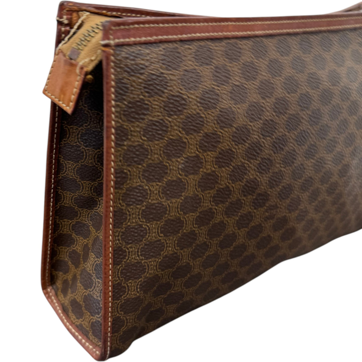 Women's Macadam Canvas Clutch Brown - Photo 4