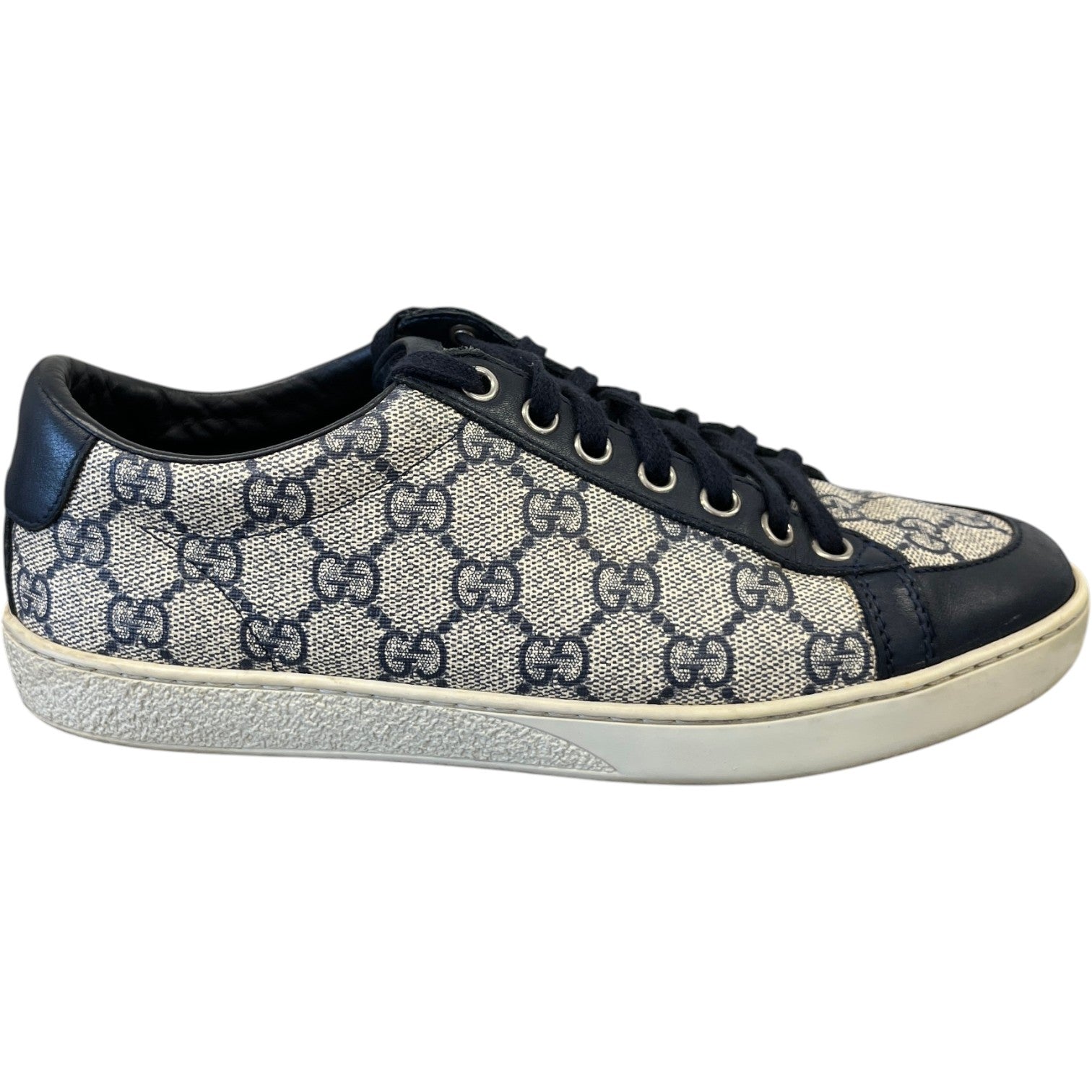 Women's Gg Supreme Low Trainers Blue Size EU 38 / UK 5 - Photo 1
