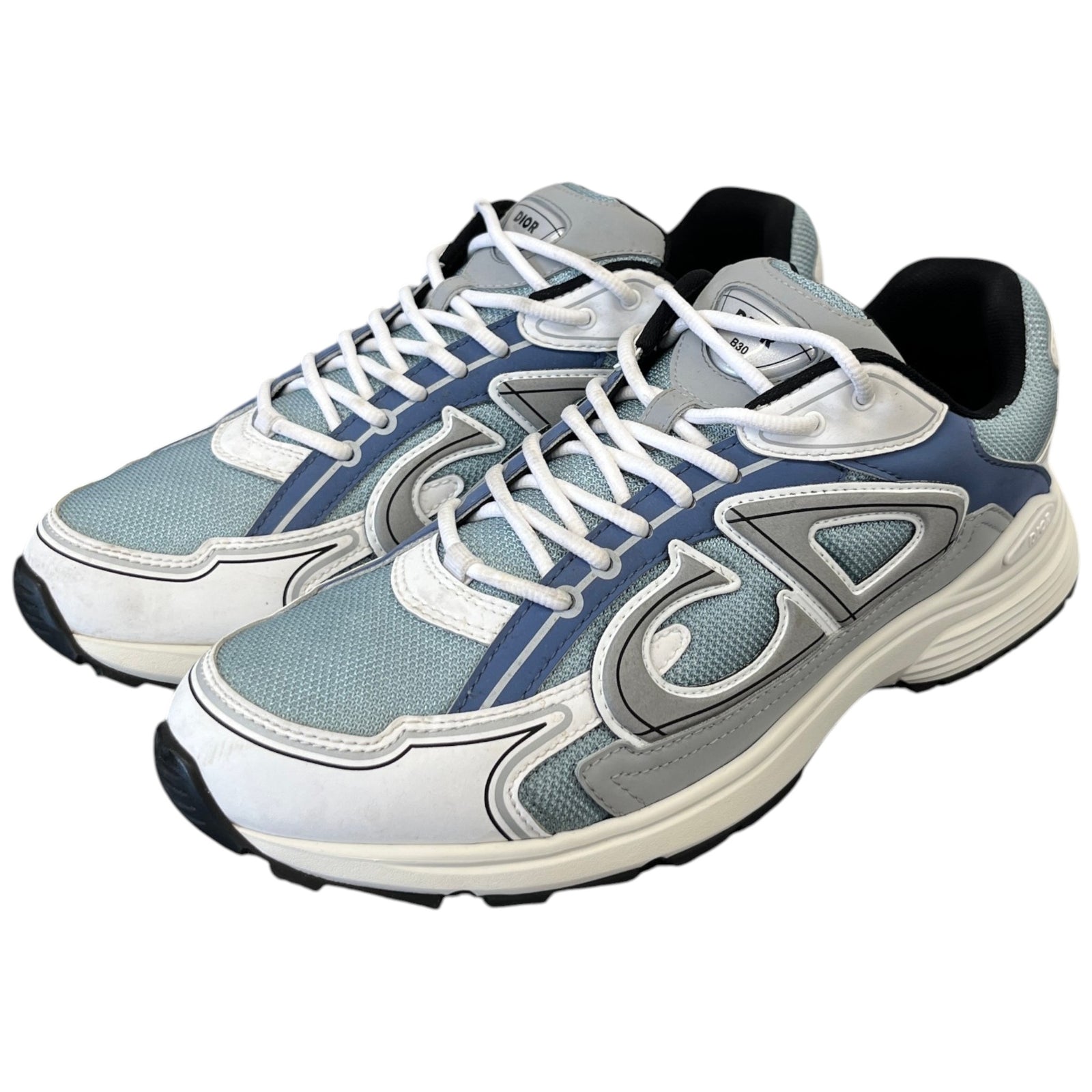 Men's B30 Low Trainers White Size EU 46 / UK 12 - Photo 9