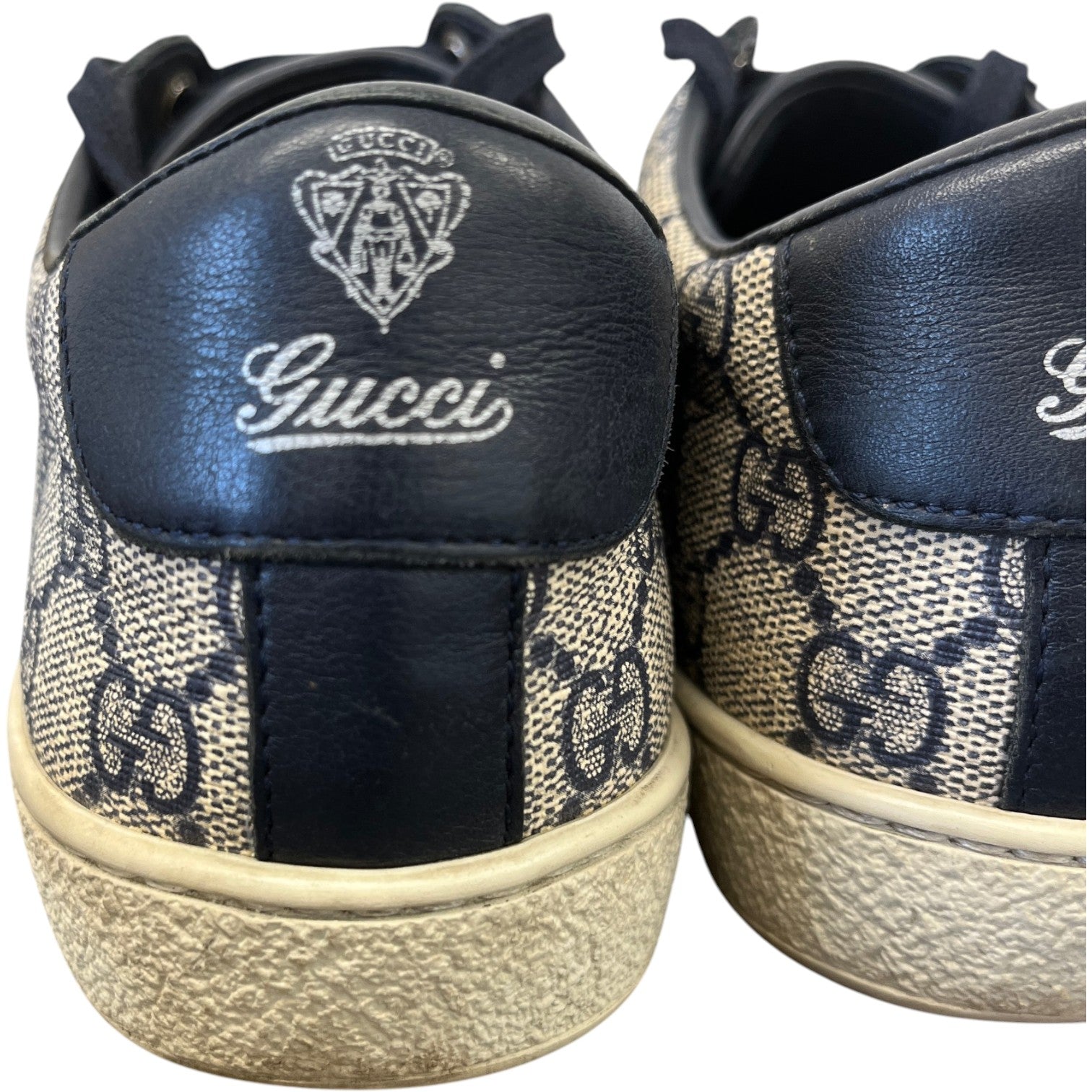 Women's Gg Supreme Low Trainers Blue Size EU 38 / UK 5 - Photo 10