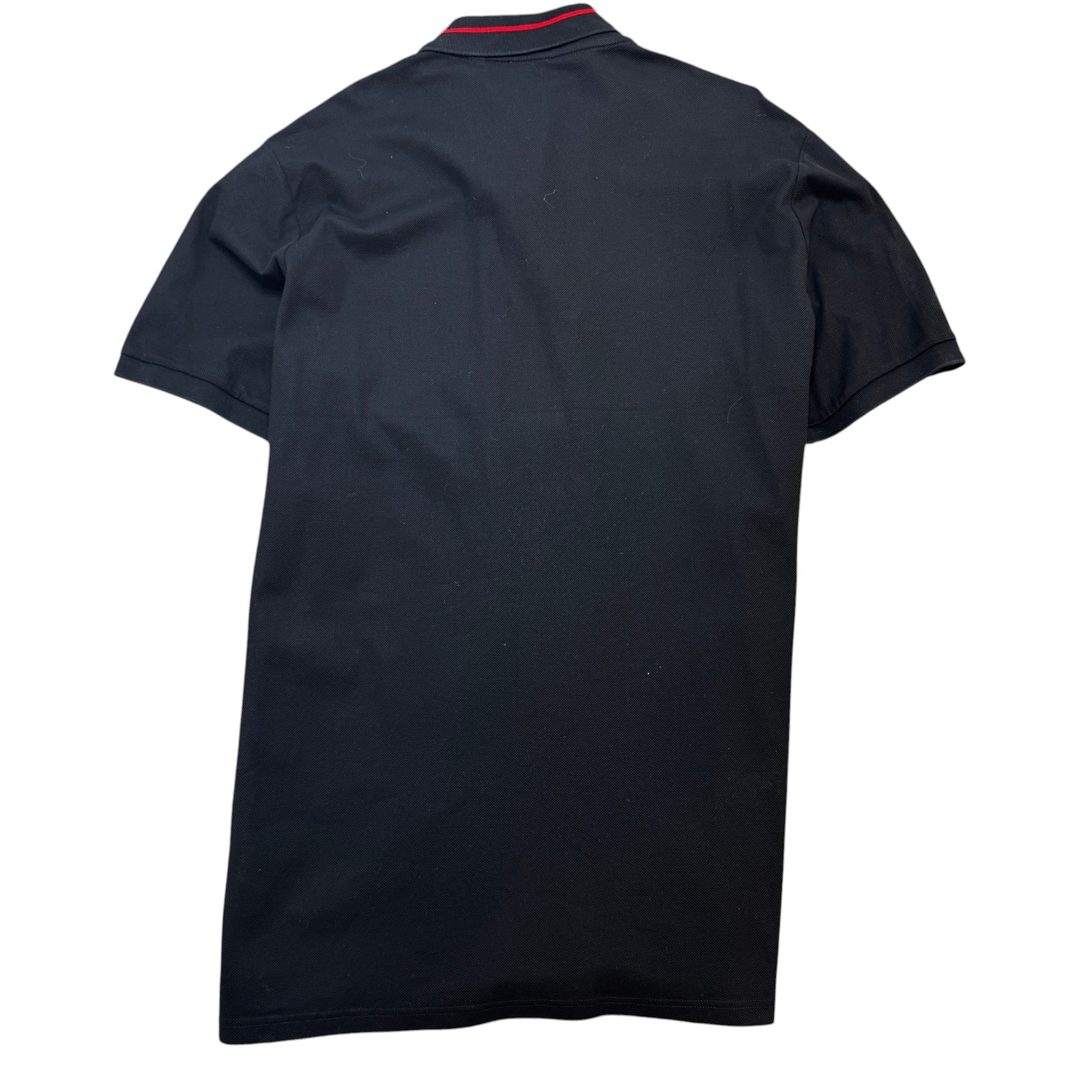 Men's Plaque Logo Polo Shirt Black Size XXL - Photo 2