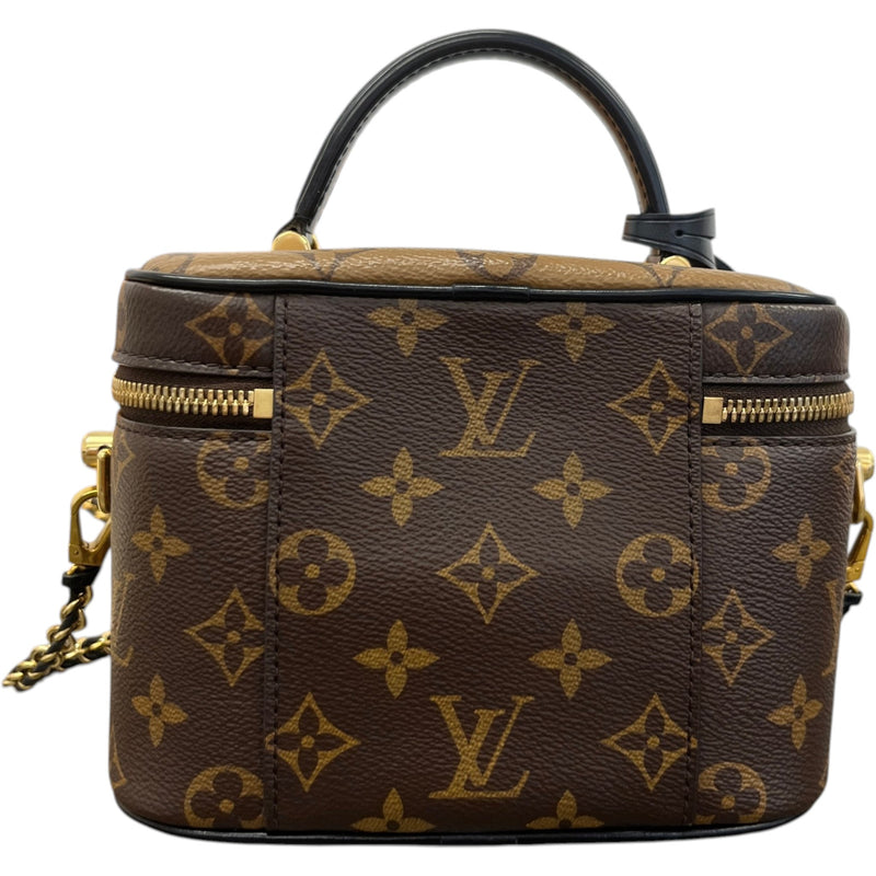 Women's Monogram Reverse Vanity PM Handbag Brown
