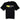 Men's Spray Logo Print T-Shirt Black Size XS