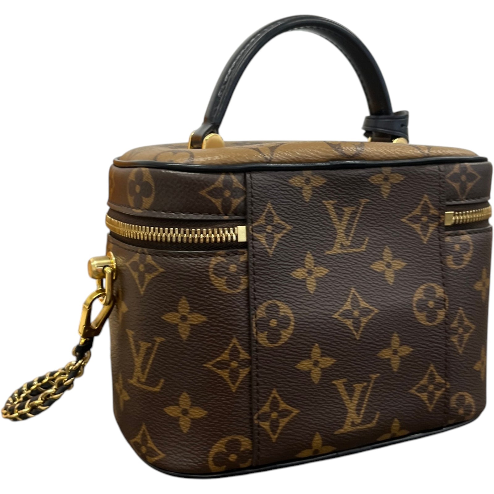 Women's Monogram Reverse Vanity PM Handbag Brown - Photo 8