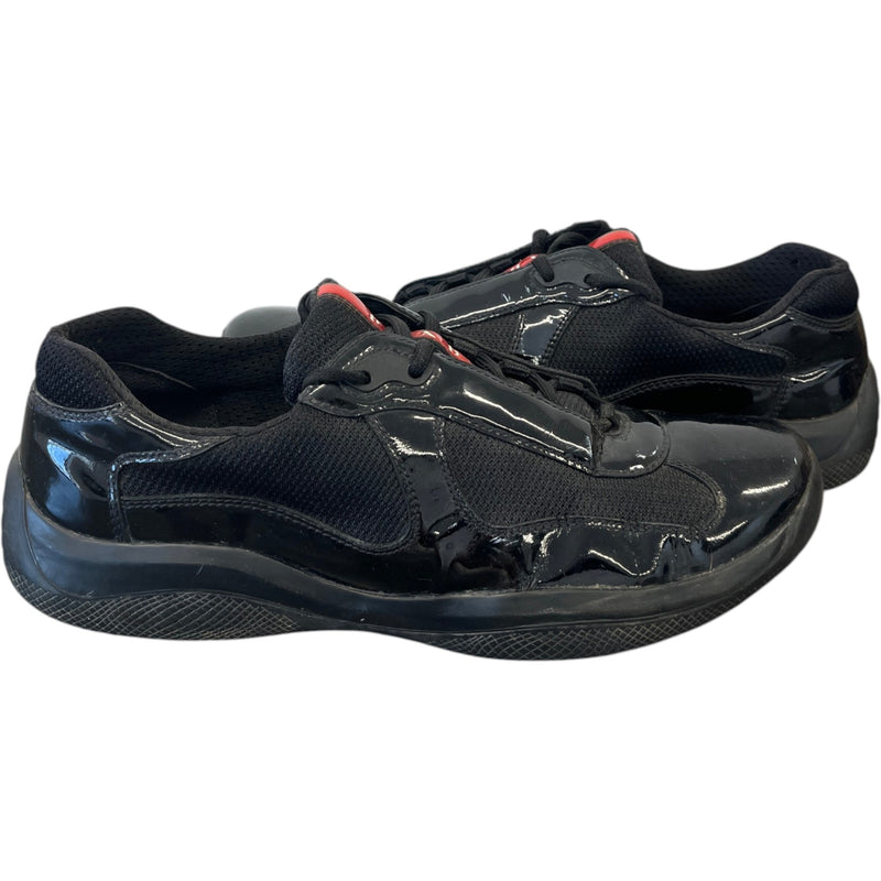 Men's America's Cup Low Trainers Black Size UK 8.5 / EU 42.5