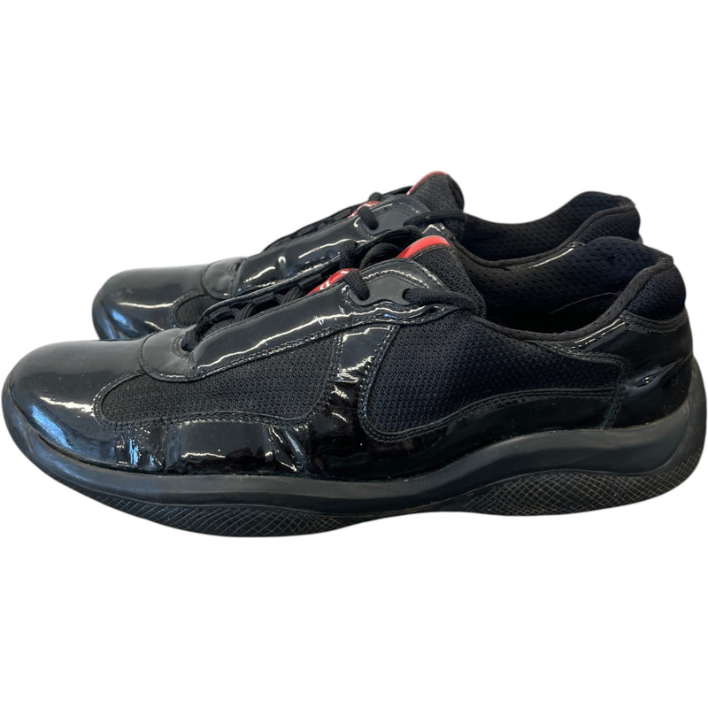 Men's America's Cup Low Trainers Black Size UK 8.5 / EU 42.5