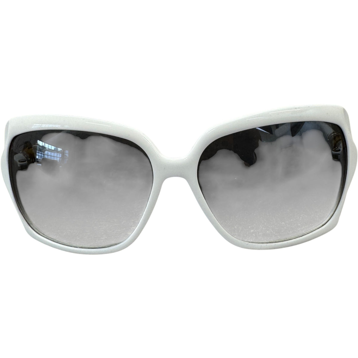 Women's Bamboo GG3131/S Sunglasses White - Photo 1